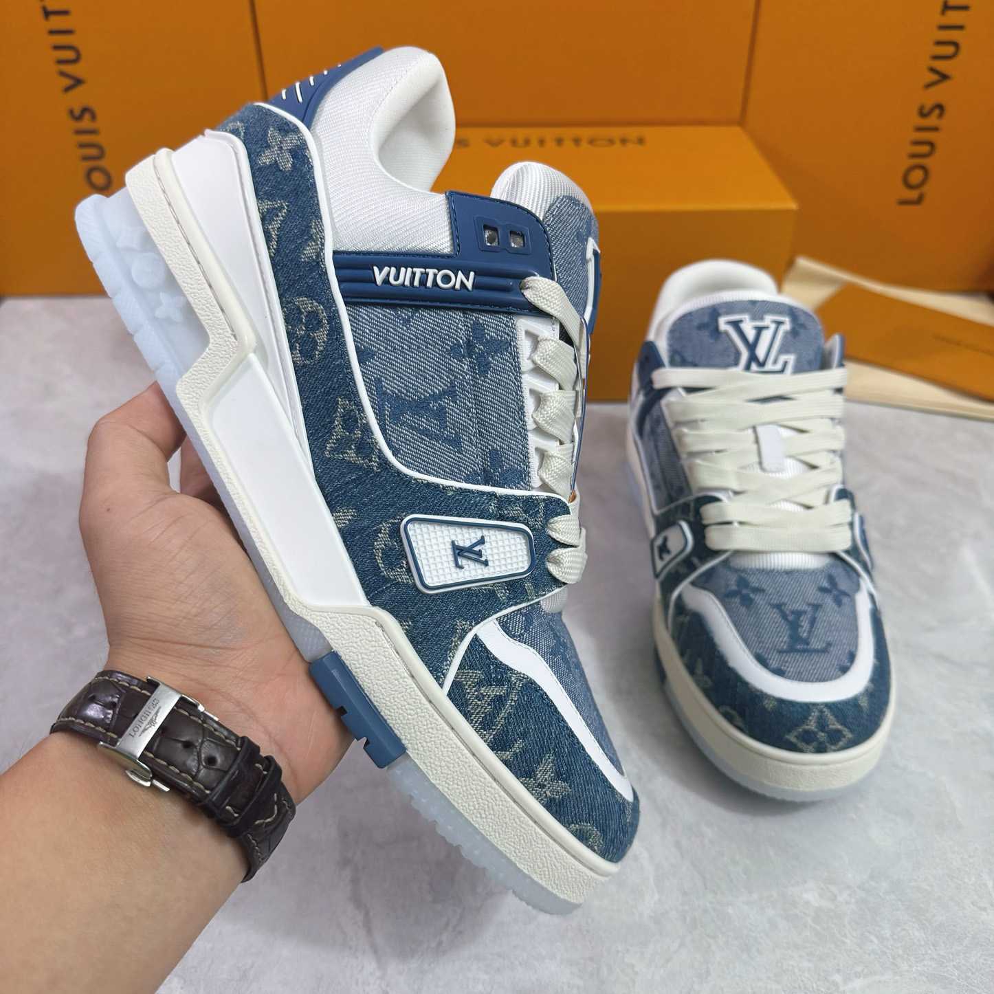 Louis Vuitton LV Trainer Sneaker  1ADHHX - EUR FASHION