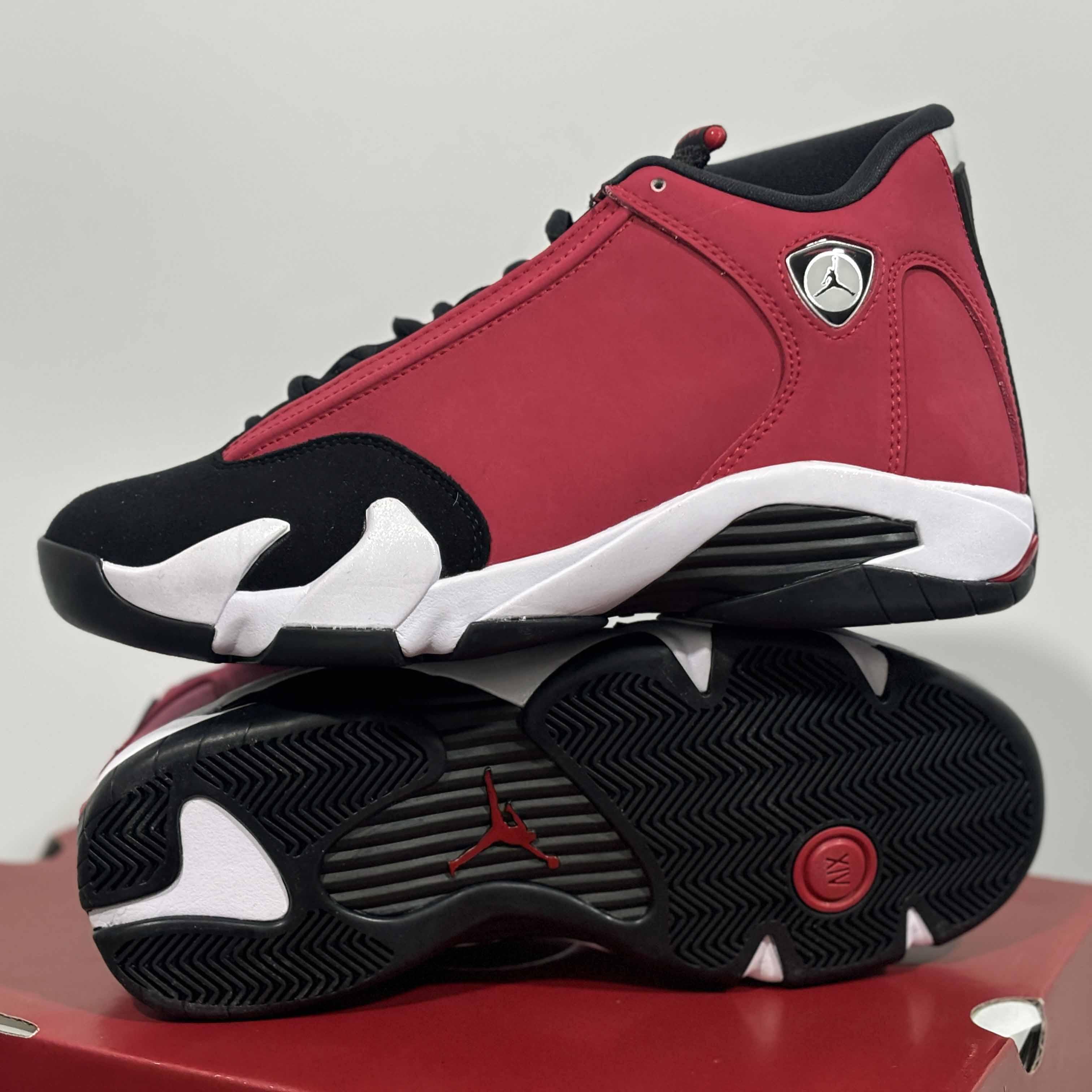 Air Jordan 14 Retro Gym Red Sneakers       487471-006 - EUR FASHION