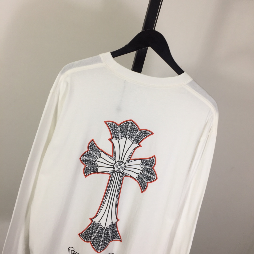 Chrome Hearts Long-sleeved Tee - EUR FASHION