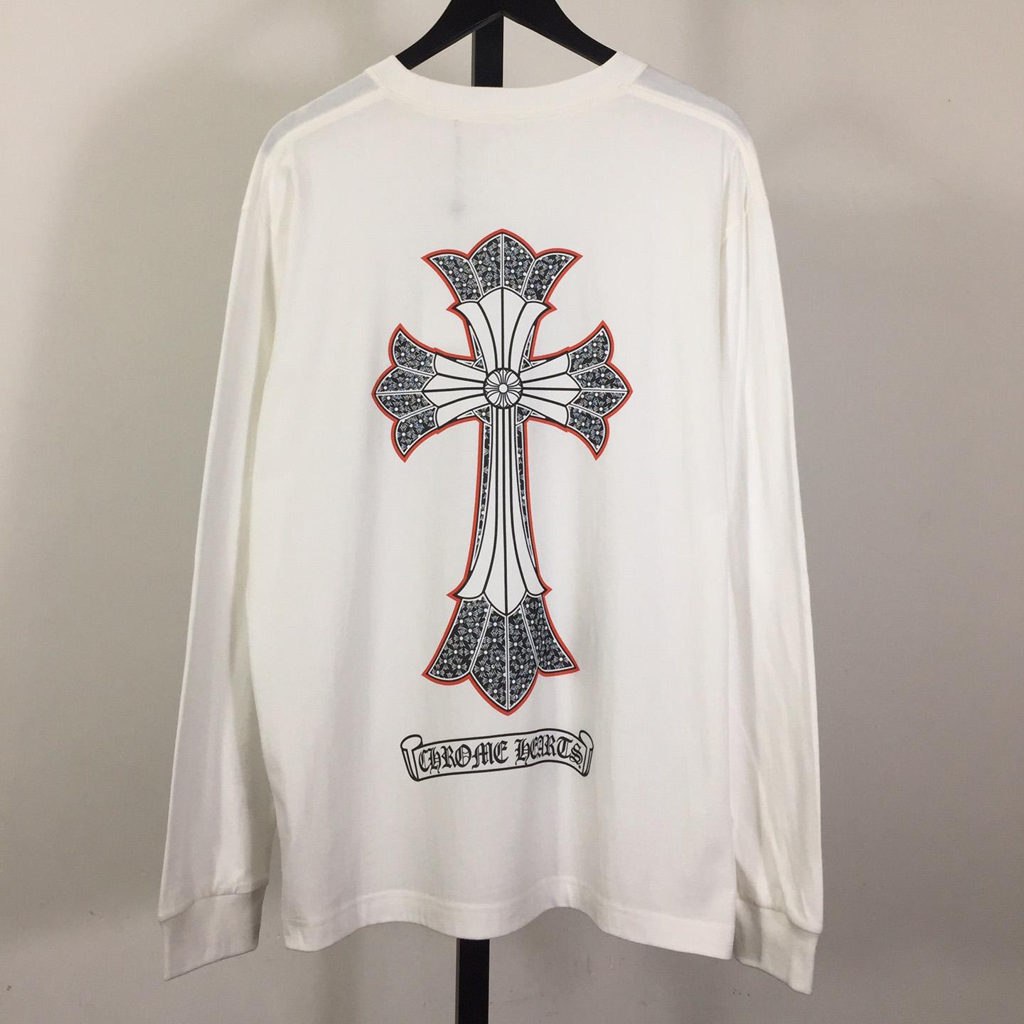 Chrome Hearts Long-sleeved Tee - EUR FASHION