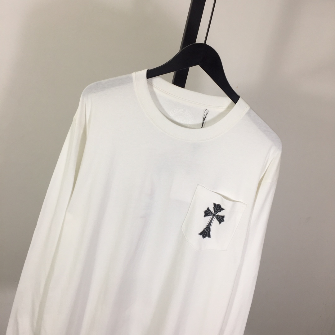 Chrome Hearts Long-sleeved Tee - EUR FASHION