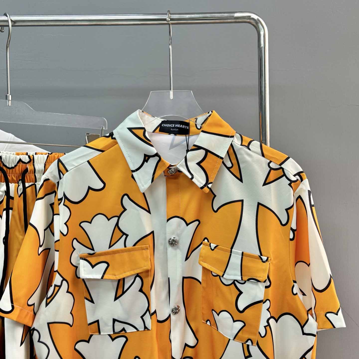 Chrome Heart Shirt & Shorts - EUR FASHION