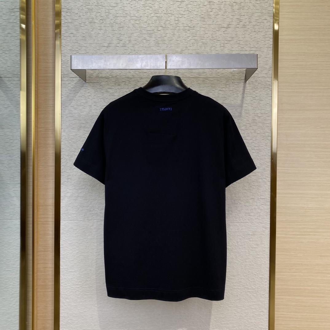 Givenchy T-shirt In Cotton With Cat Eye Embroidery - EUR FASHION