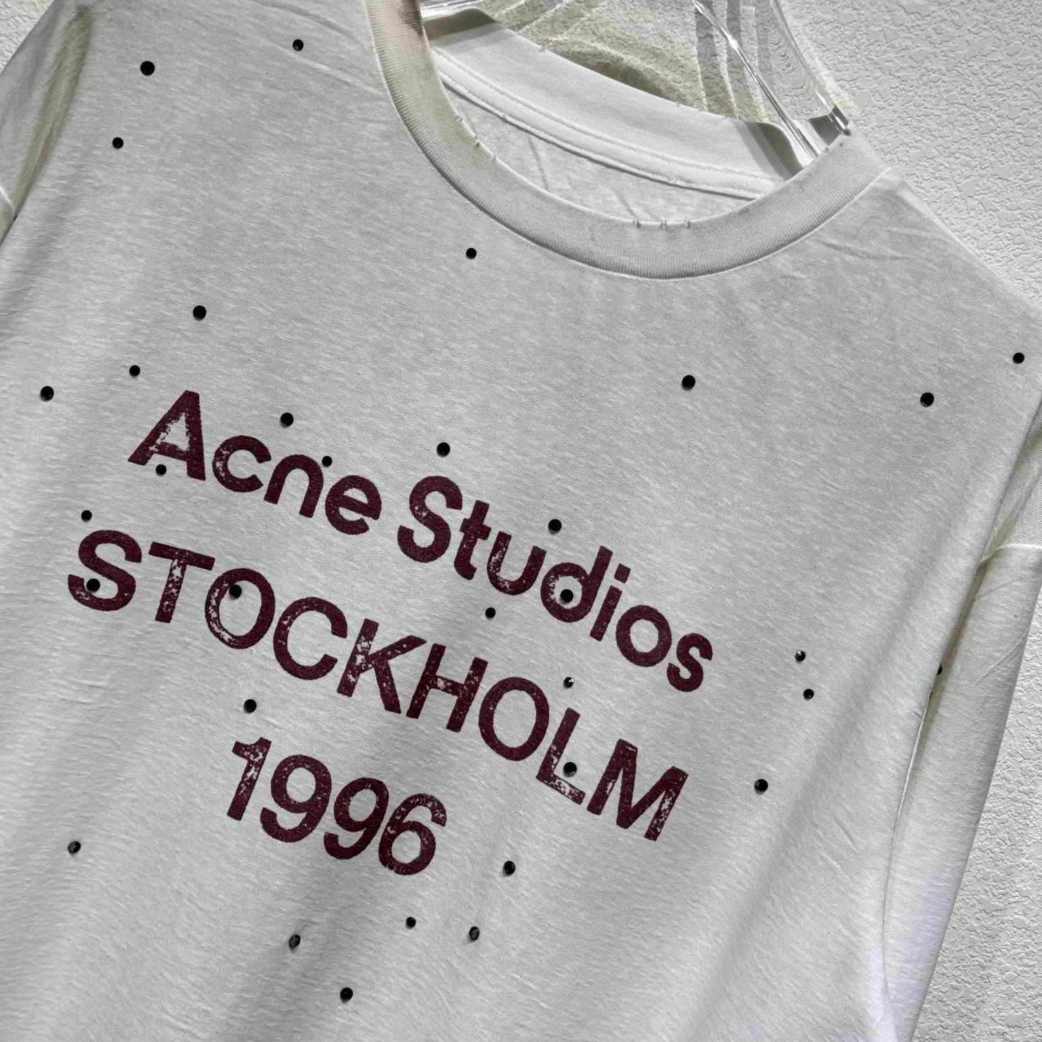 Acne Studios Logo T-shirt - EUR FASHION