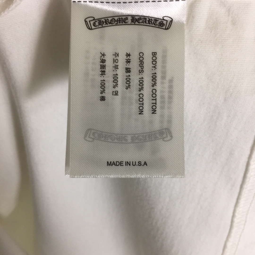 Chrome Hearts Cotton T-Shirt - EUR FASHION