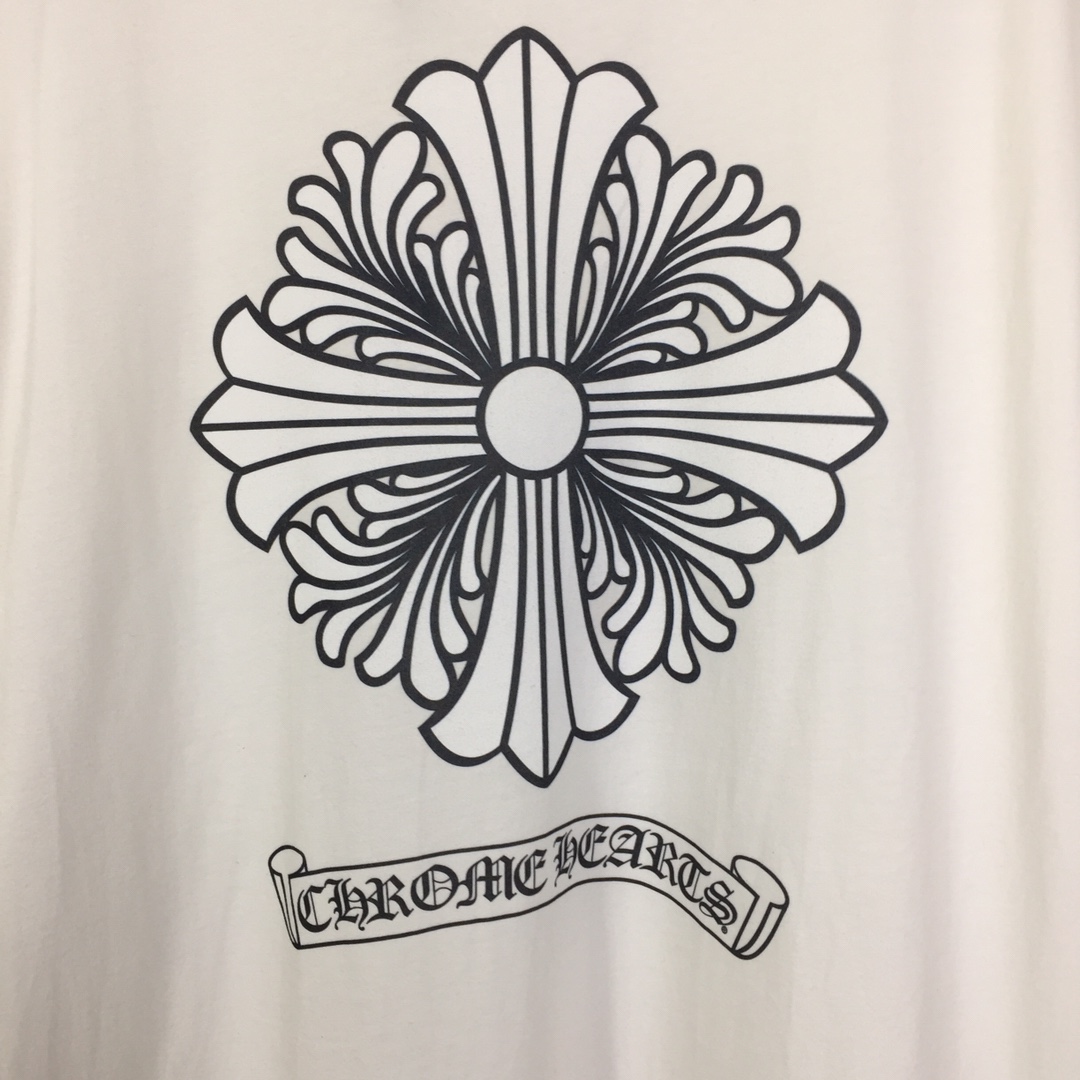 Chrome Hearts Cotton T-Shirt - EUR FASHION