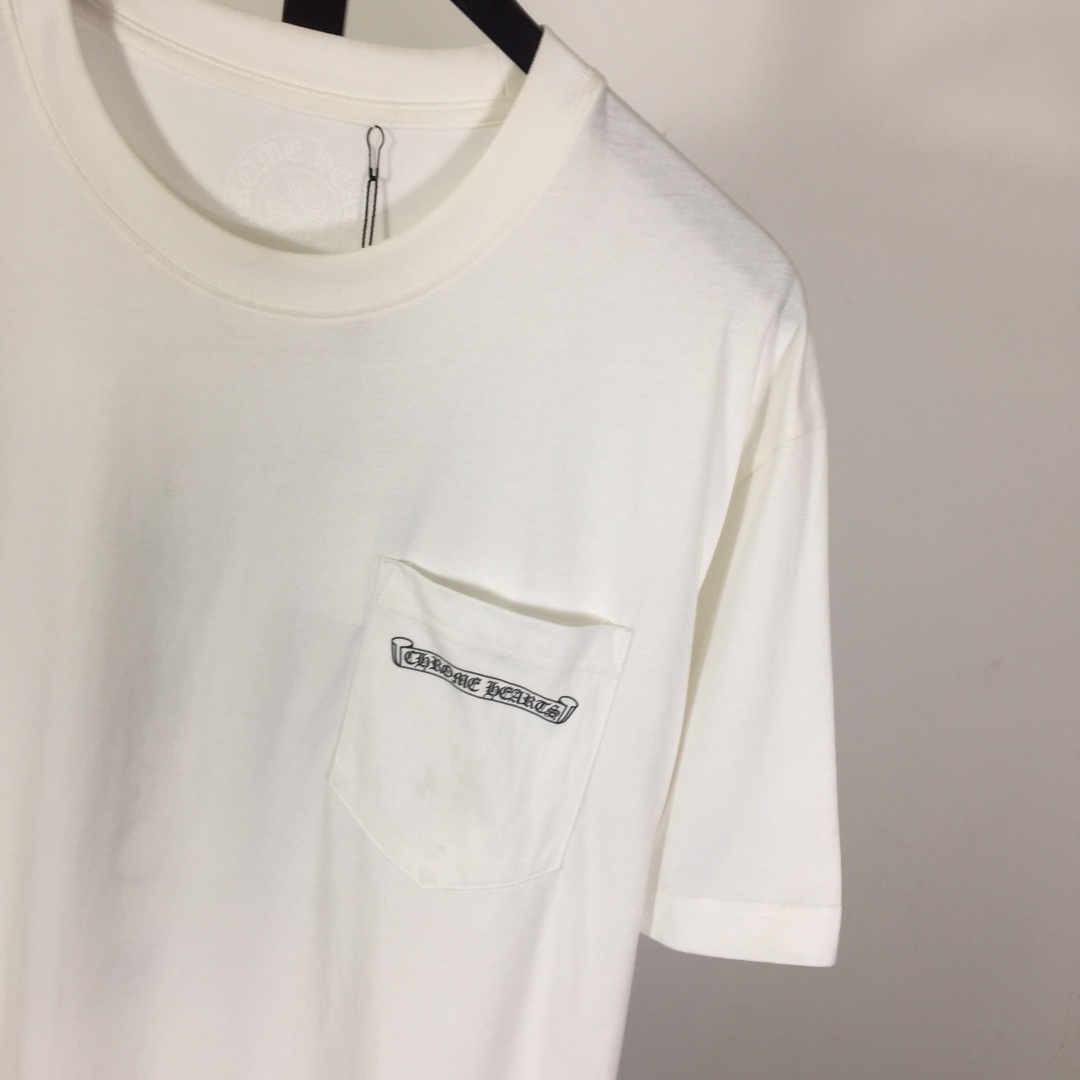 Chrome Hearts Cotton T-Shirt - EUR FASHION