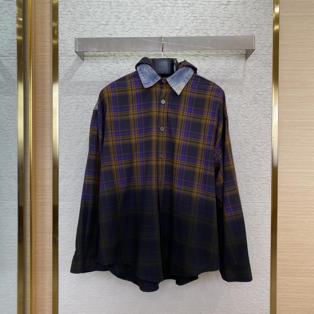 Acne Studios Hooded Button-up Shirt   - EUR FASHION
