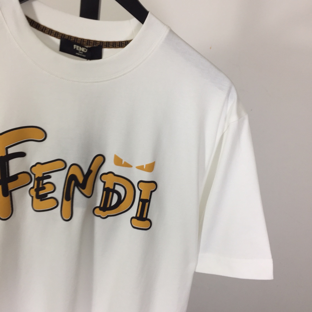 Fendi Cotton T-shirt - EUR FASHION