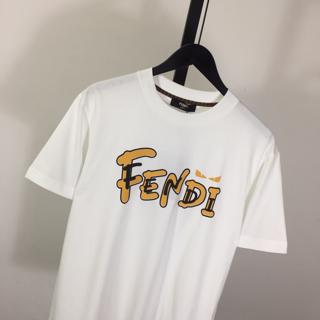 Fendi Cotton T-shirt - EUR FASHION