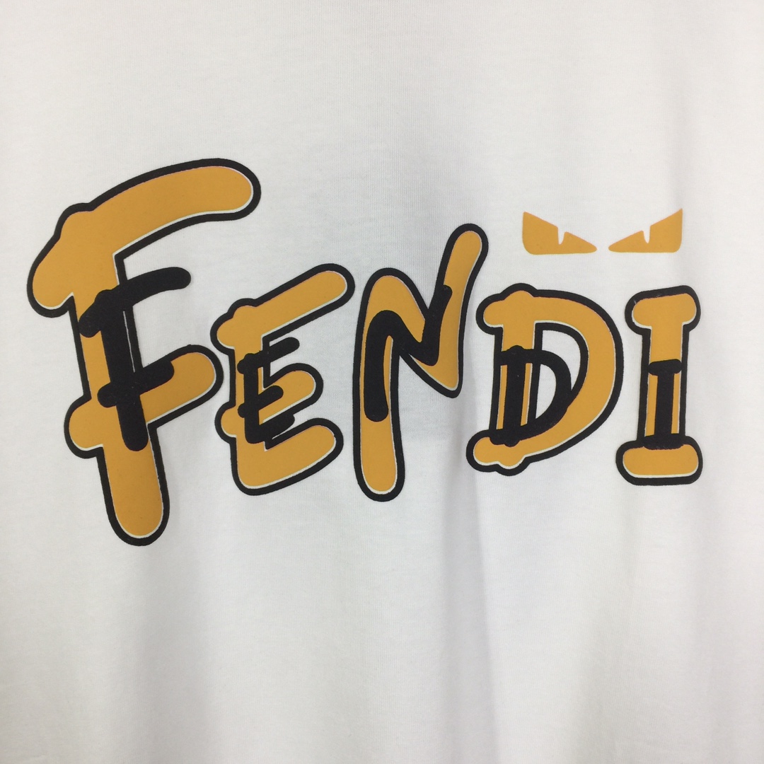 Fendi Cotton T-shirt - EUR FASHION