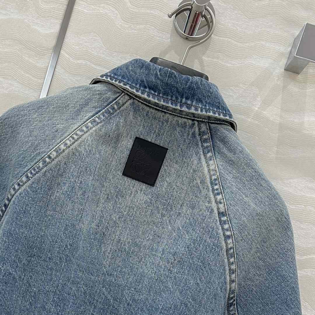 Loewe Balloon Jacket In Denim - EUR FASHION