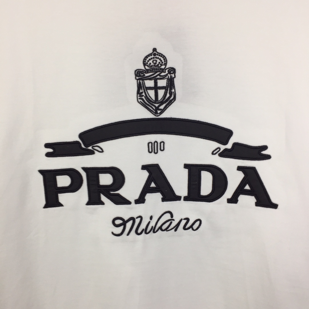 Prada Cotton T-Shirt - EUR FASHION