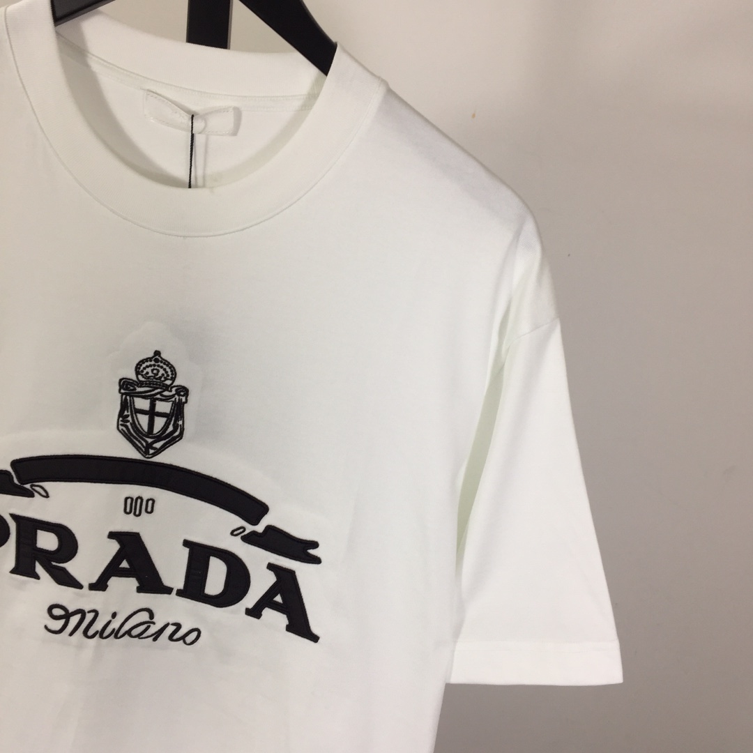 Prada Cotton T-Shirt - EUR FASHION