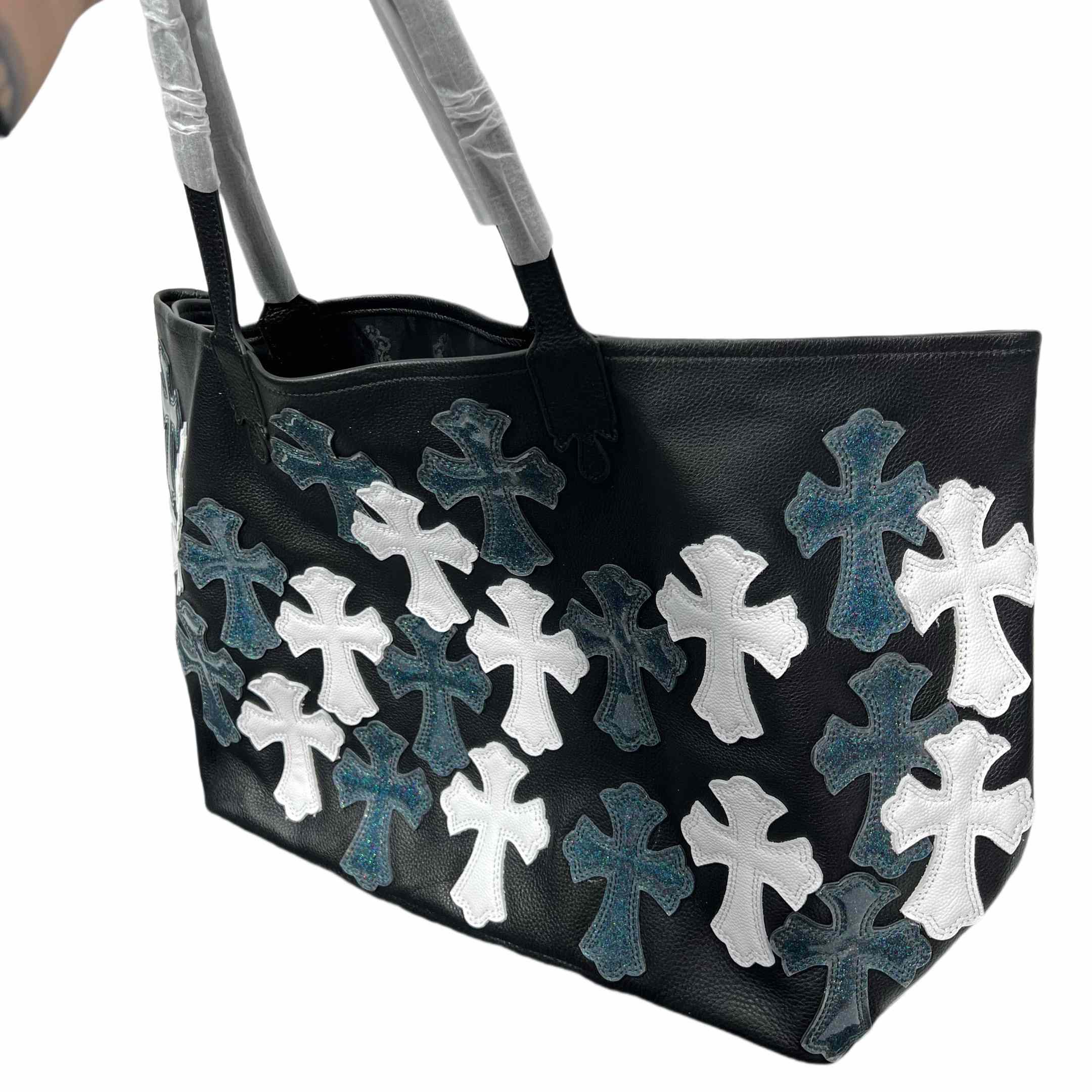 Chrome Heart Cross Tote Bag   35-30cm - EUR FASHION