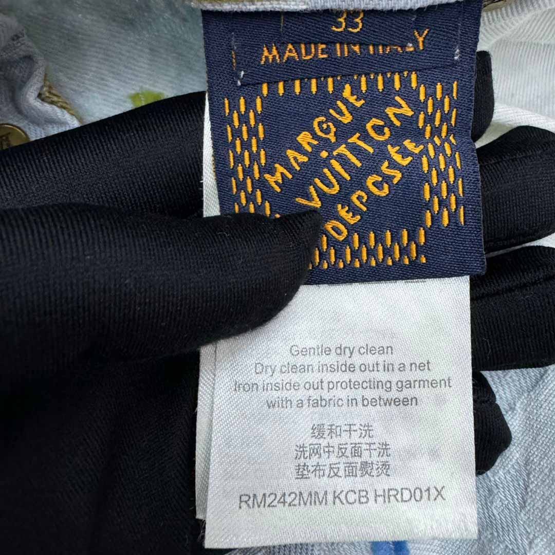 Louis Vuitton x Tyler The Creator Monogram Dnim Pants - EUR FASHION