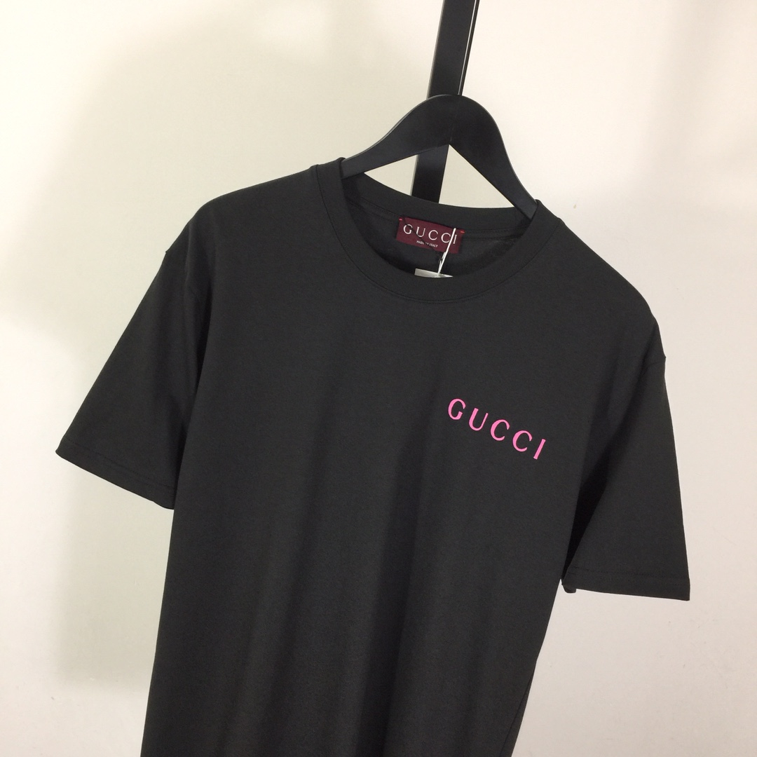 Gucci Printed Cotton Jersey T-shirt - EUR FASHION
