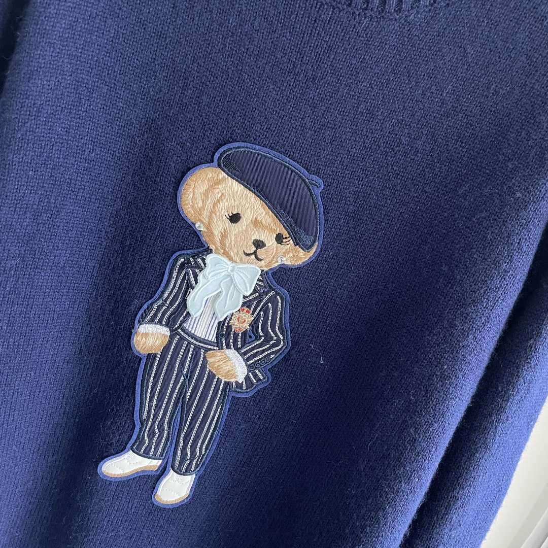 Ralph Lauren Cricket Polo Bear Silk Sweater - EUR FASHION