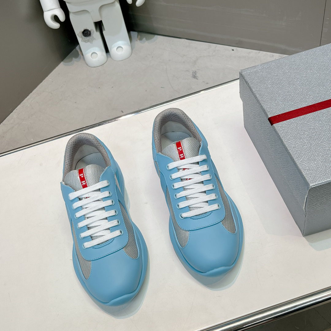 Prada America's Cup Soft Rubber And Bike Fabric Sneakers - EUR FASHION