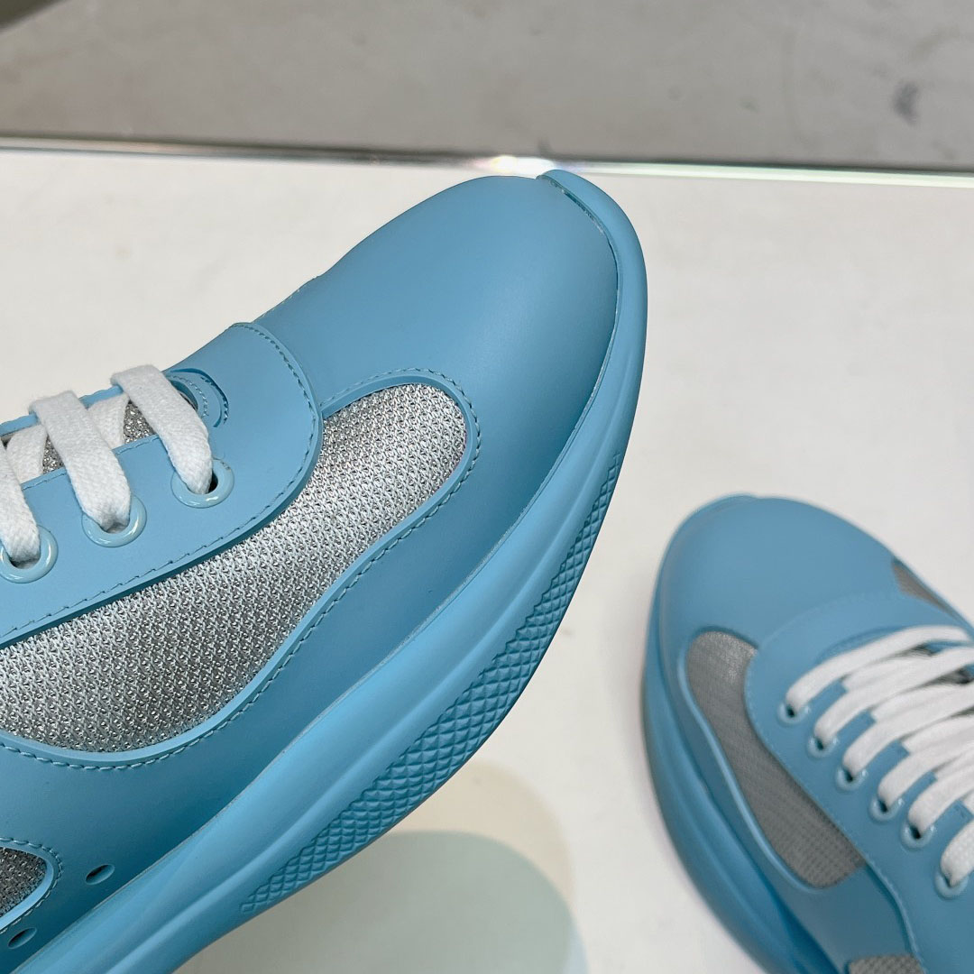 Prada America's Cup Soft Rubber And Bike Fabric Sneakers - EUR FASHION