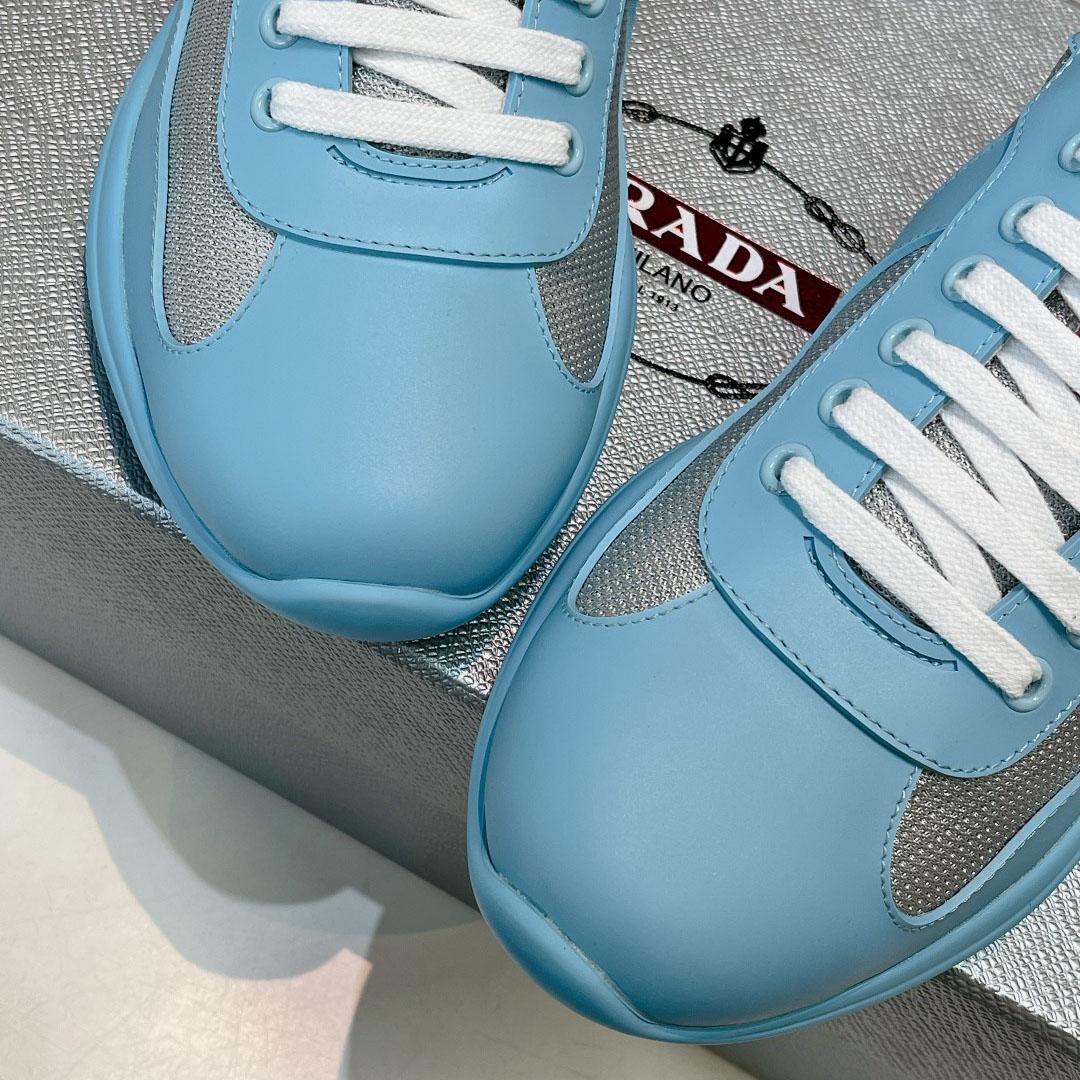 Prada America's Cup Soft Rubber And Bike Fabric Sneakers - EUR FASHION