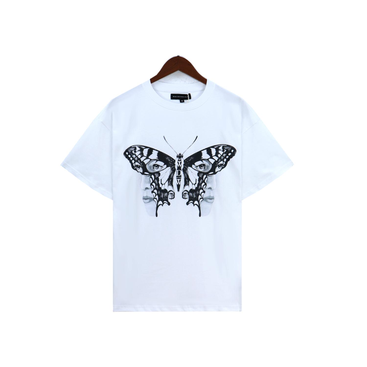 Who Decides War Duofly Jersey In White - EUR FASHION