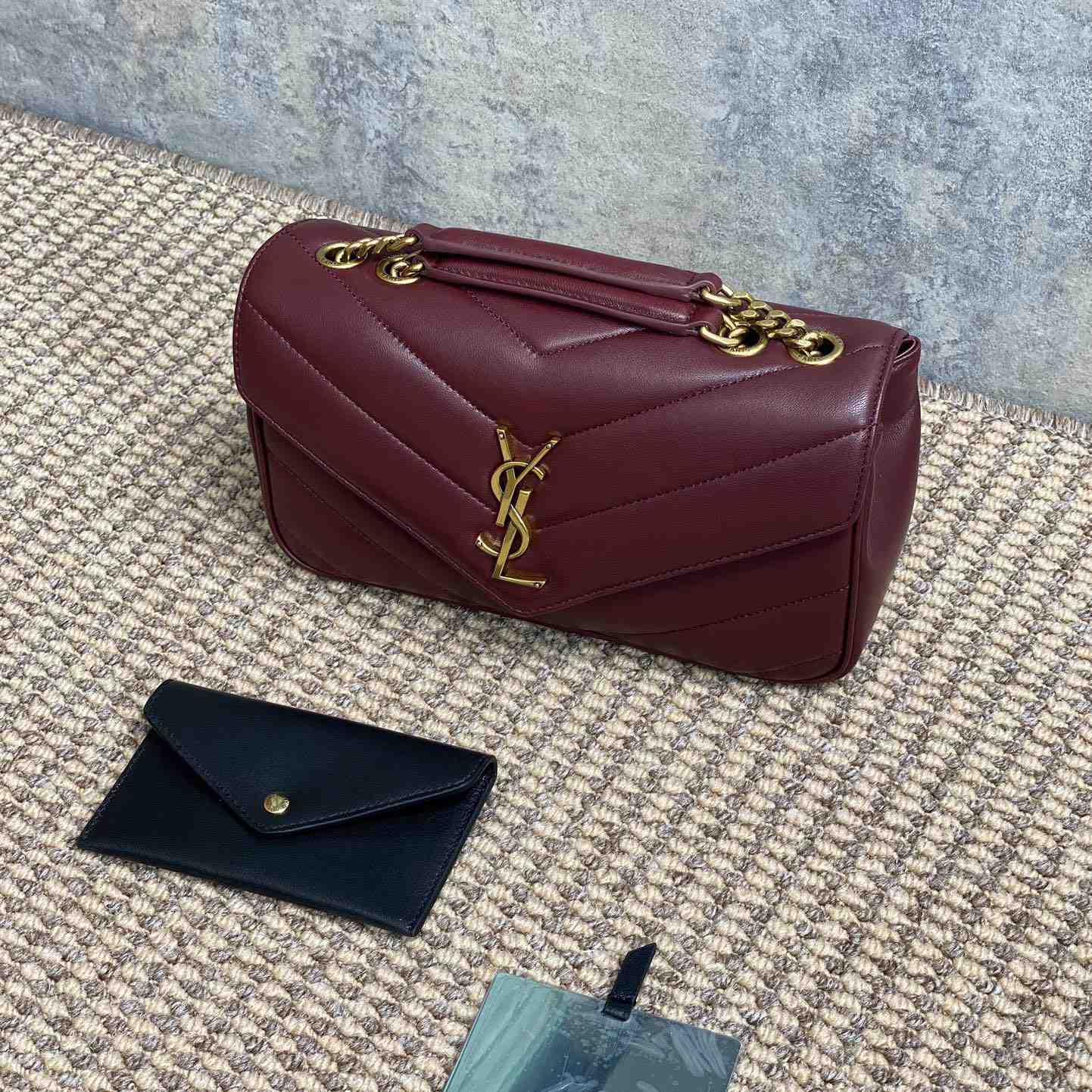 Saint Laurent Loulou Small In Matelasse Lambskin - EUR FASHION