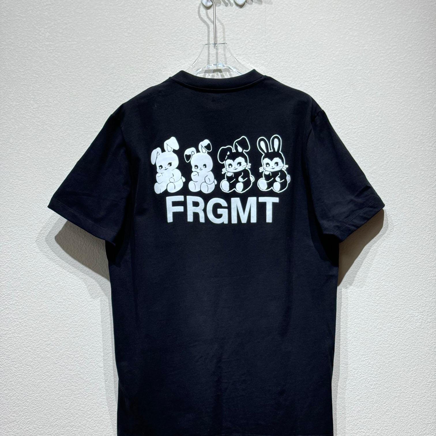 Moncler x FRGMT Cartoon Logo Cotton T-Shirt - EUR FASHION