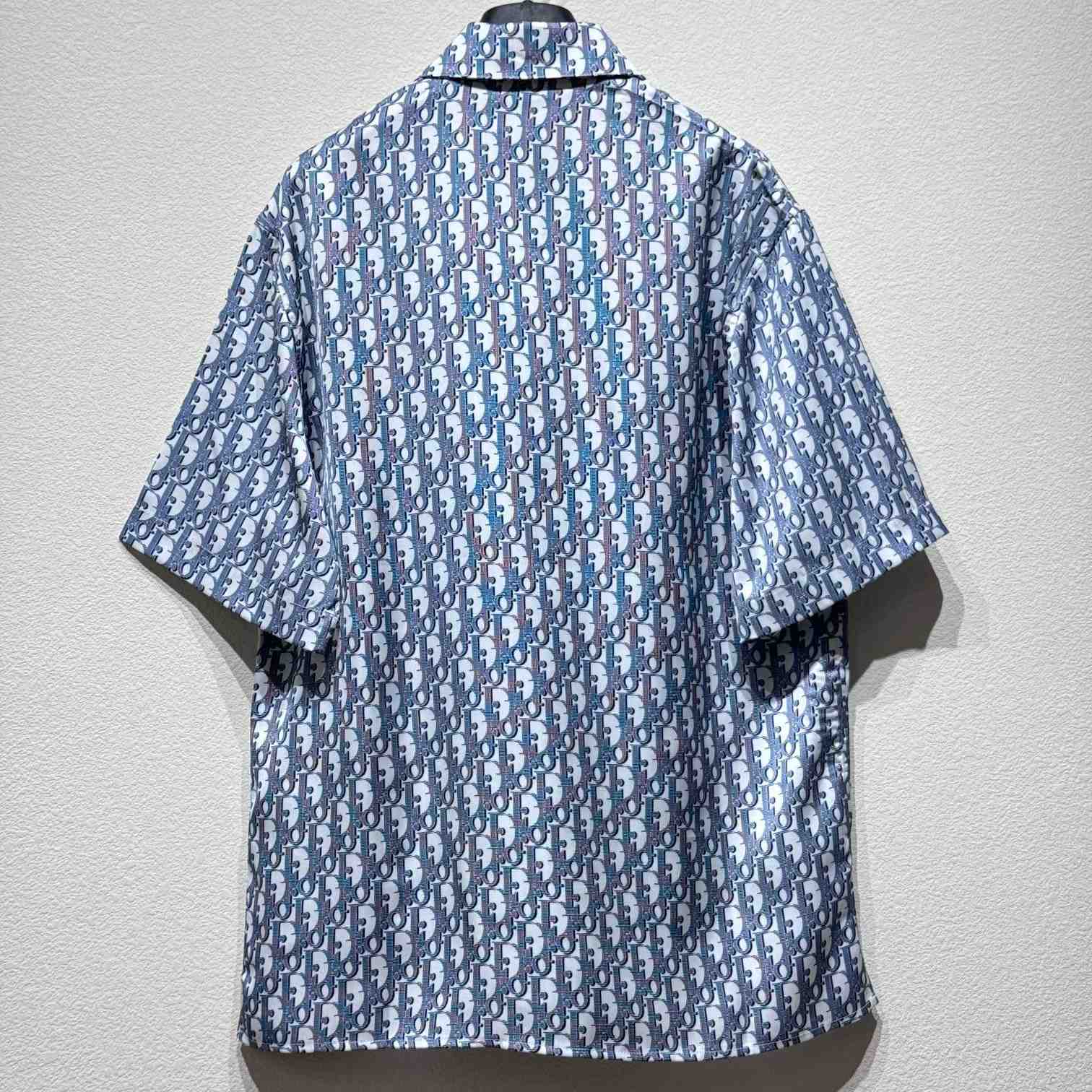 Dior Oblique Short-Sleeved Shirt  - EUR FASHION