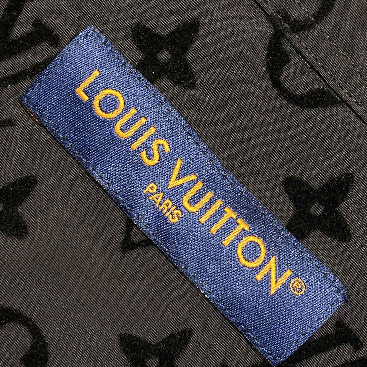 Louis Vuitton Flocked  Monogram Long-Sleeved Shirt - EUR FASHION