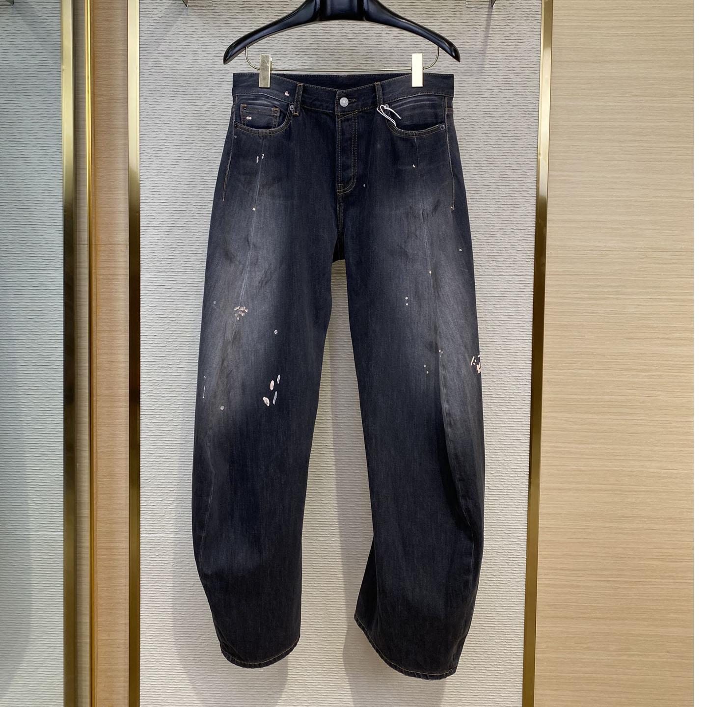 Acne Studios Washed Super Baggy Jeans - EUR FASHION