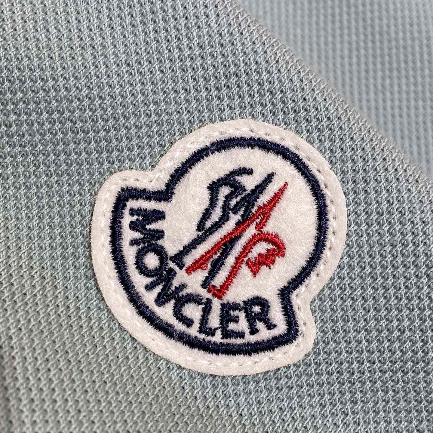 Moncler Logo Cotton Polo Shirt - EUR FASHION