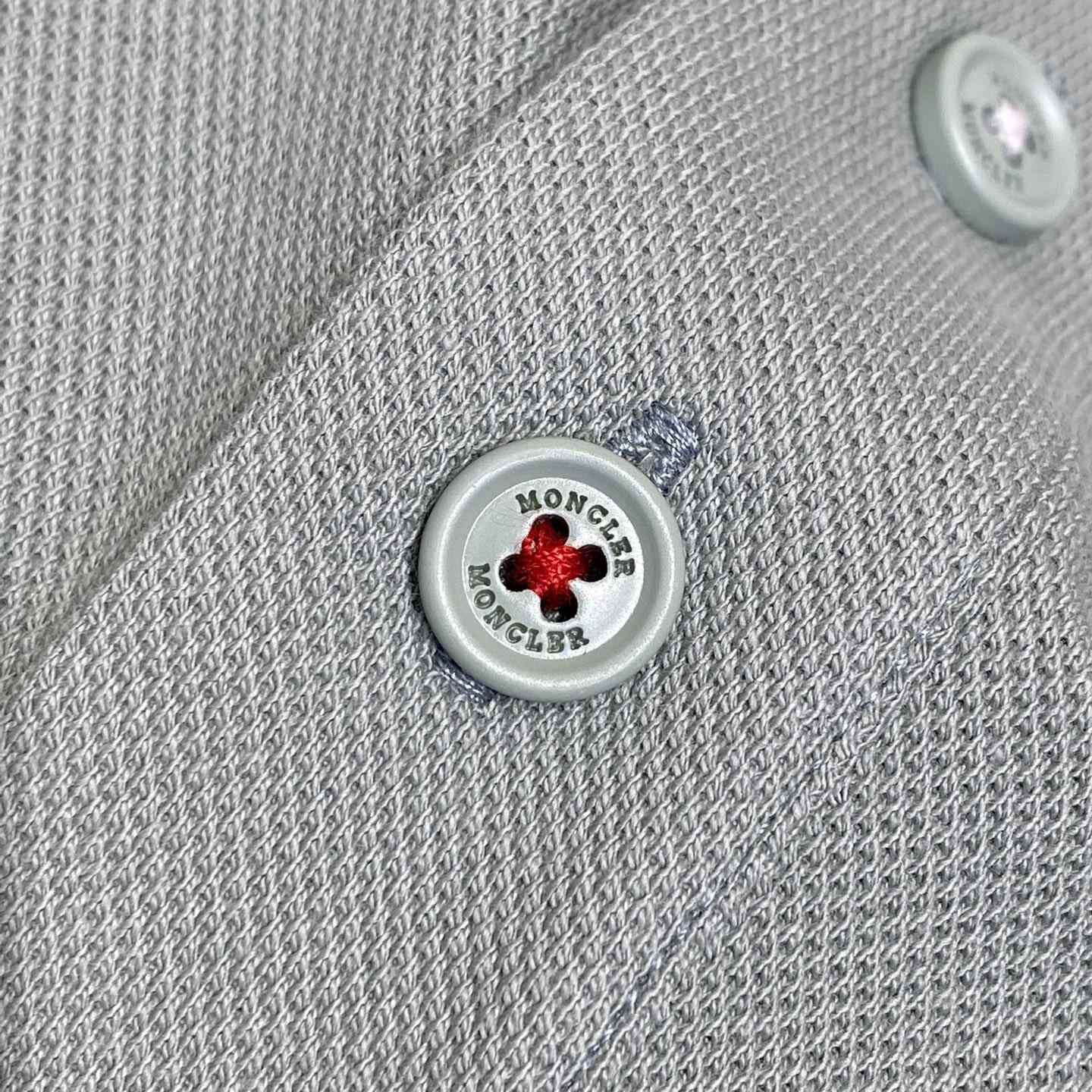 Moncler Logo Cotton Polo Shirt - EUR FASHION