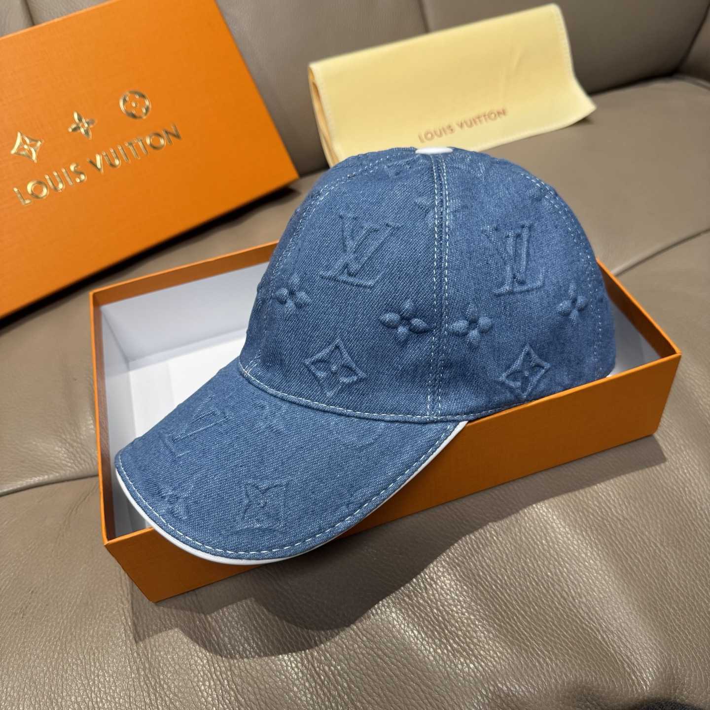 Louis Vuitton Monogram Denim Cap - EUR FASHION