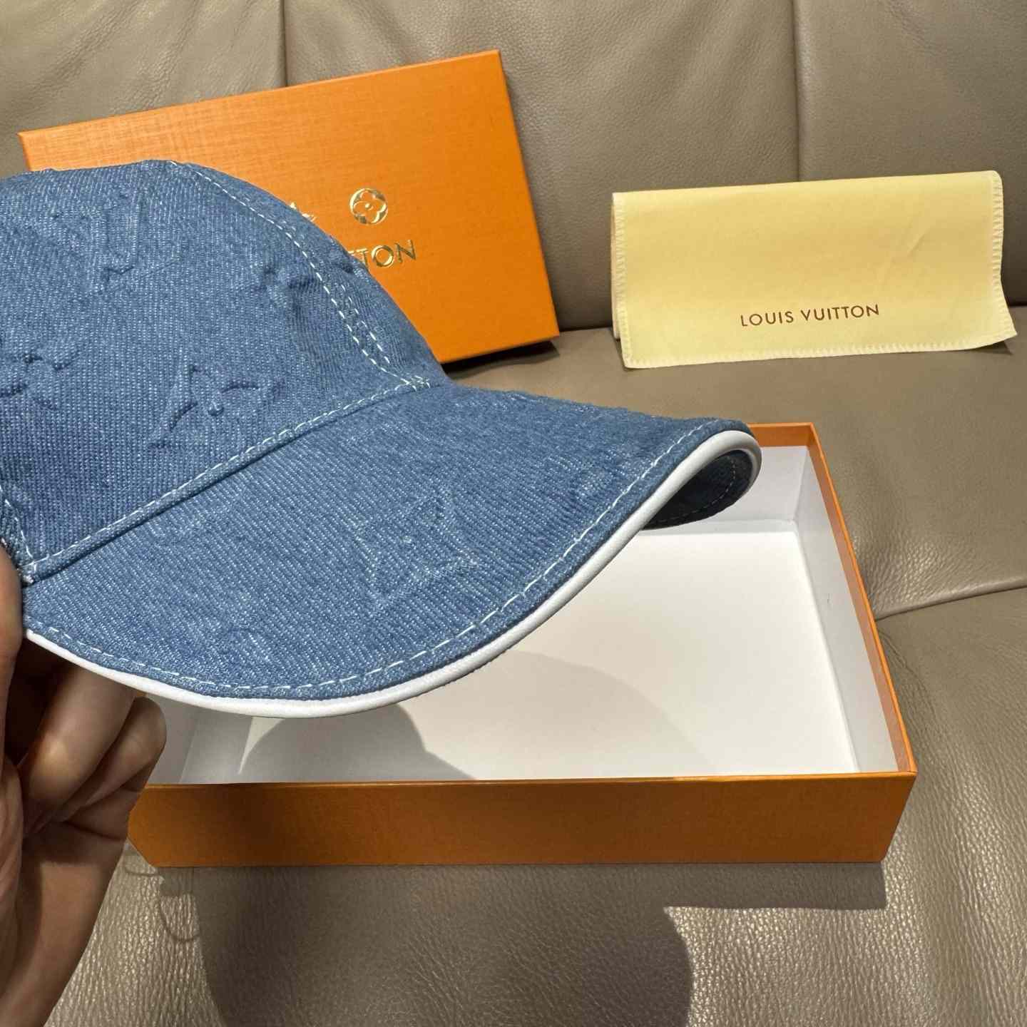 Louis Vuitton Monogram Denim Cap - EUR FASHION