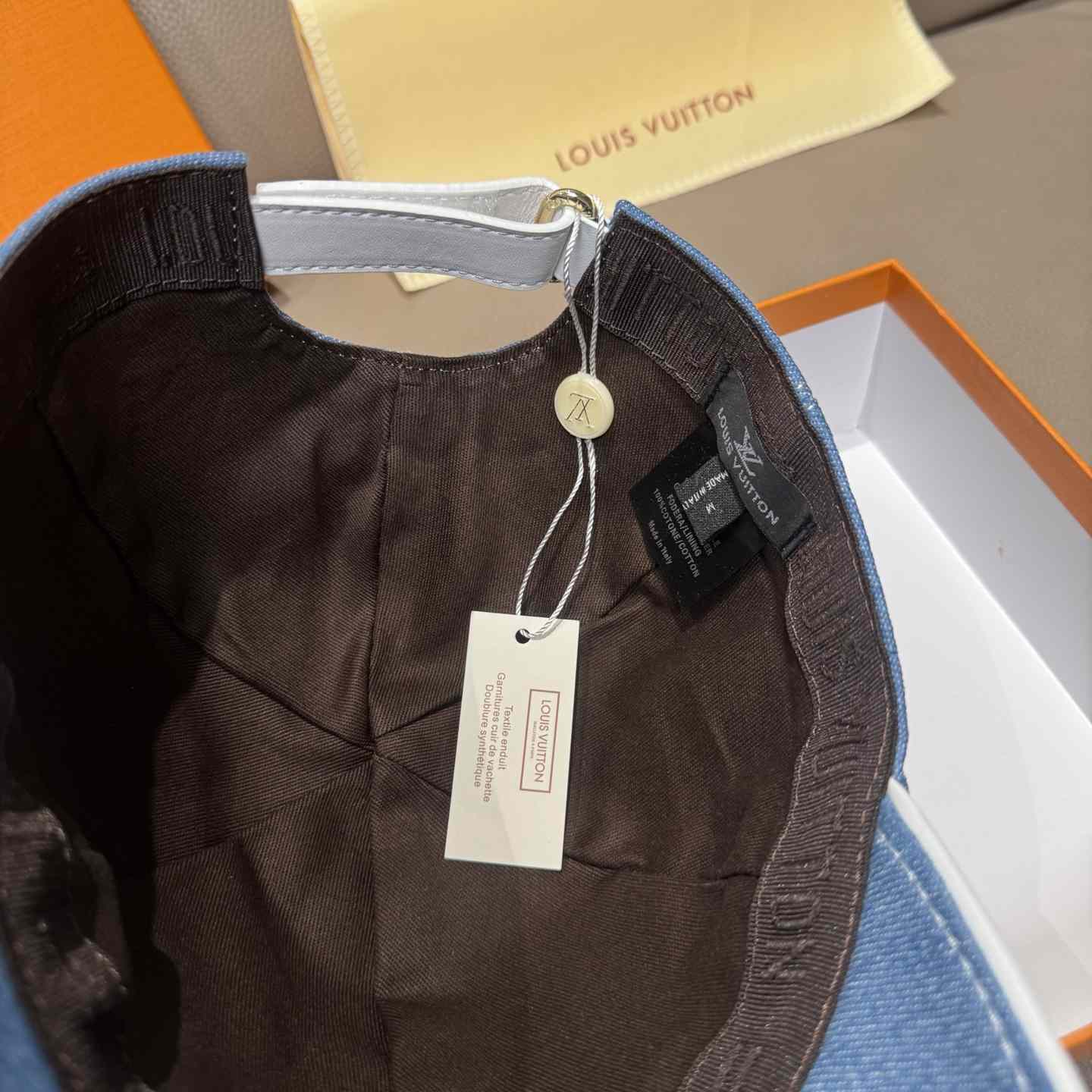 Louis Vuitton Monogram Denim Cap - EUR FASHION