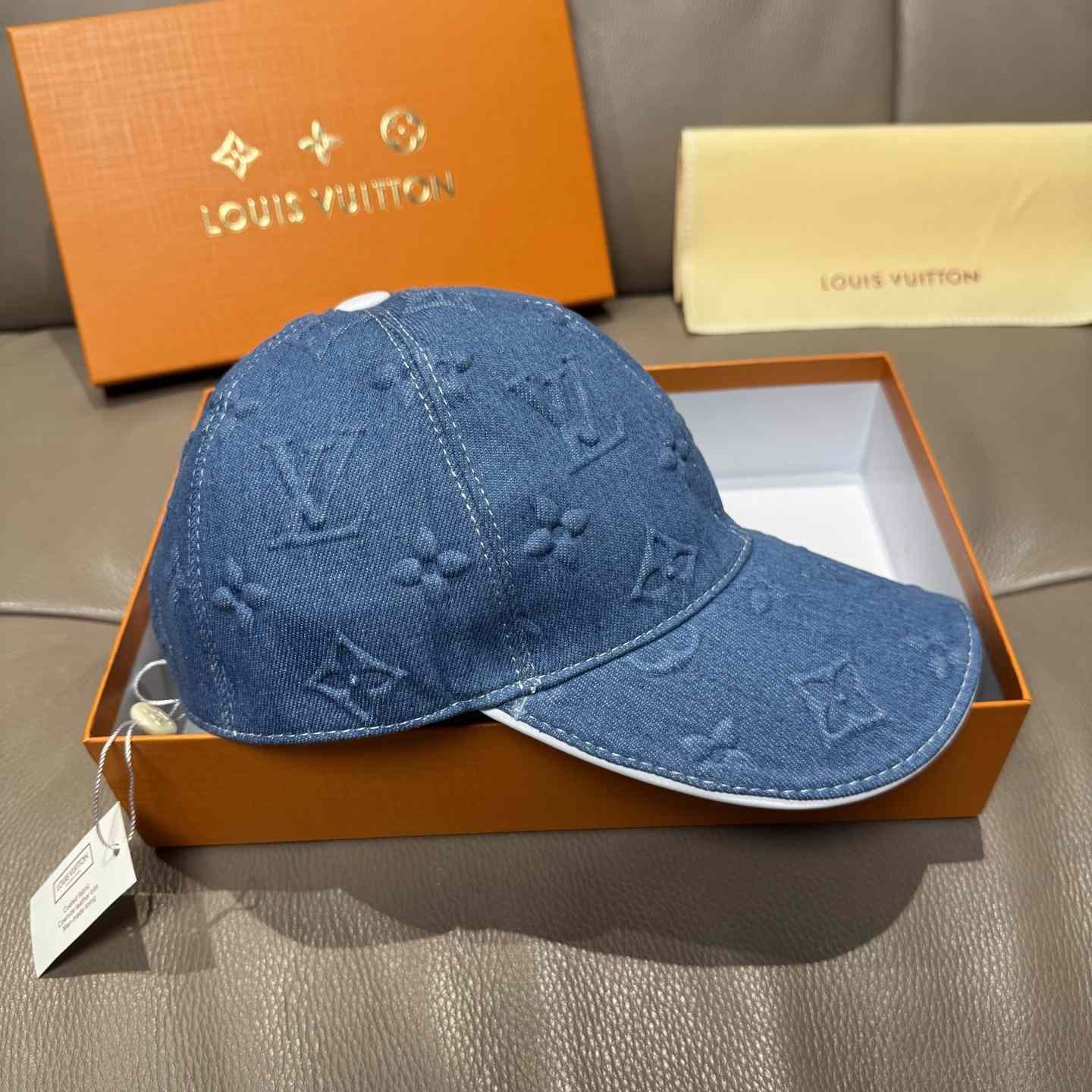 Louis Vuitton Monogram Denim Cap - EUR FASHION