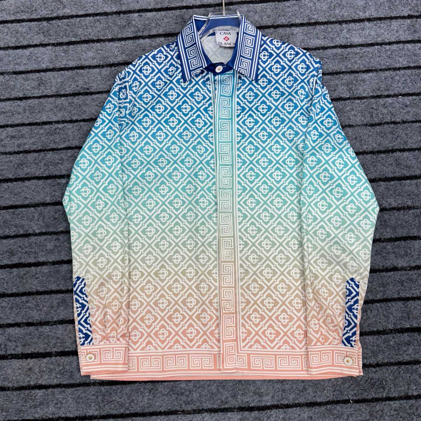 Casablanca 'Blu Gradient' Shirt - EUR FASHION