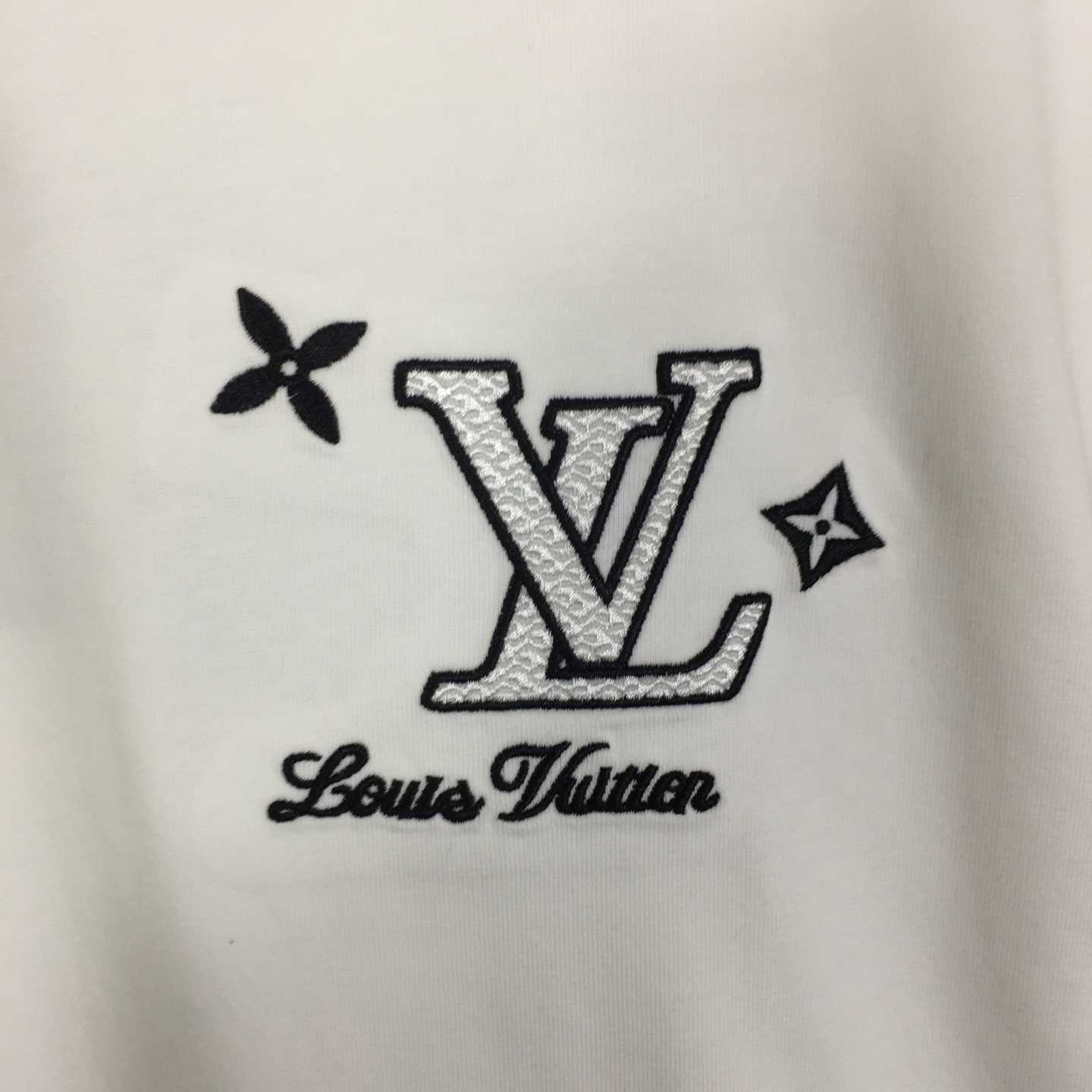 Louis Vuitton Logo Cotton T-Shirt - EUR FASHION