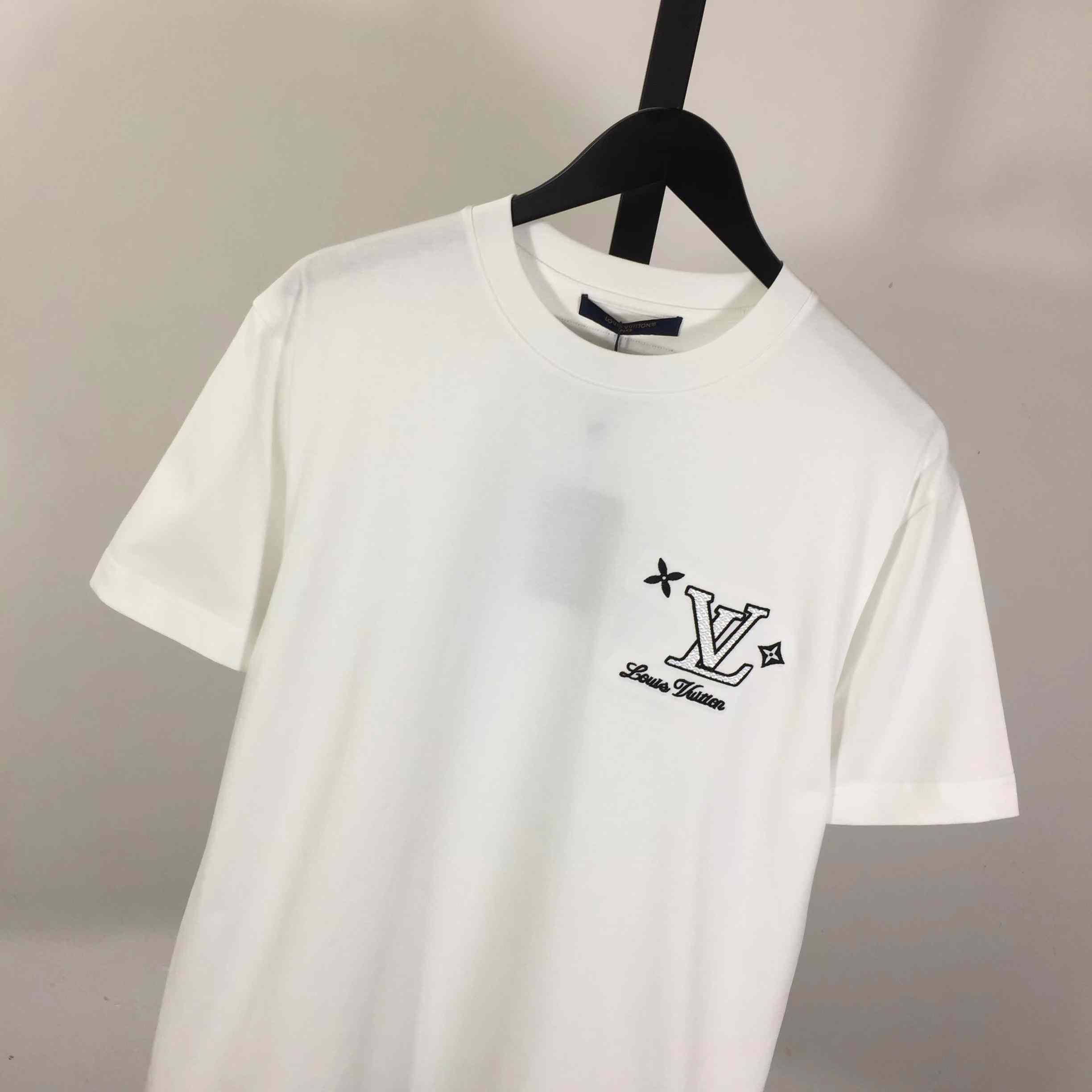 Louis Vuitton Logo Cotton T-Shirt - EUR FASHION