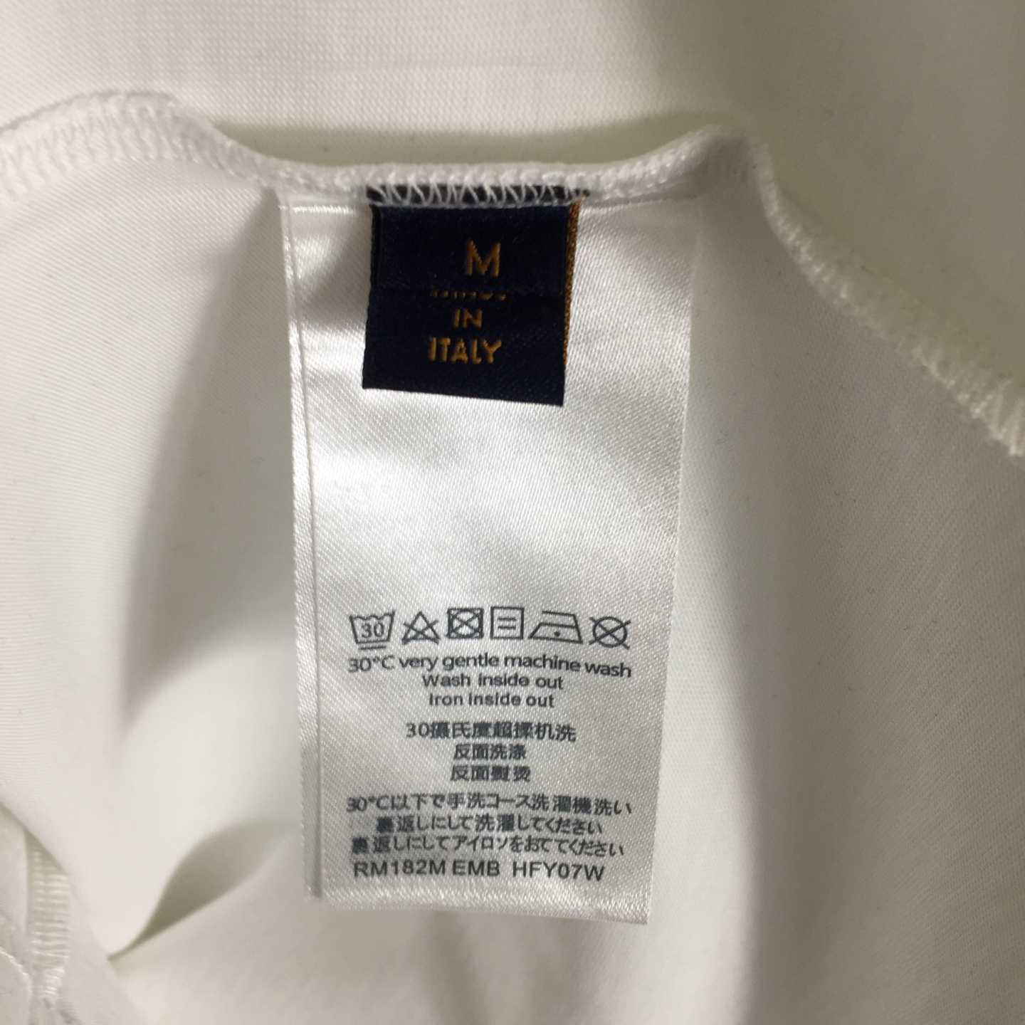 Louis Vuitton Logo Cotton T-Shirt - EUR FASHION