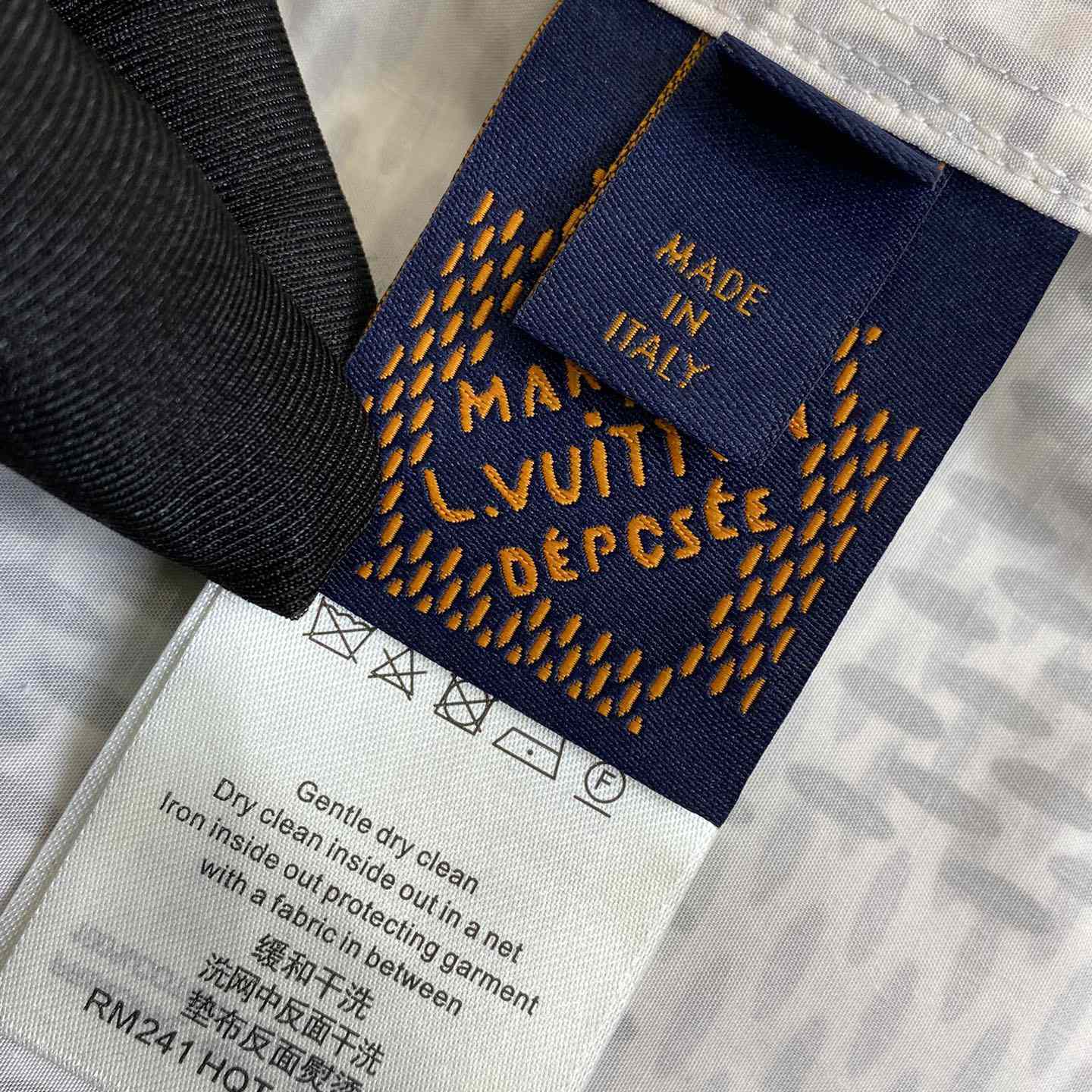Louis Vuitton Damier Long-Sleeved Classic Cotton Shirt   1AFJDA - EUR FASHION