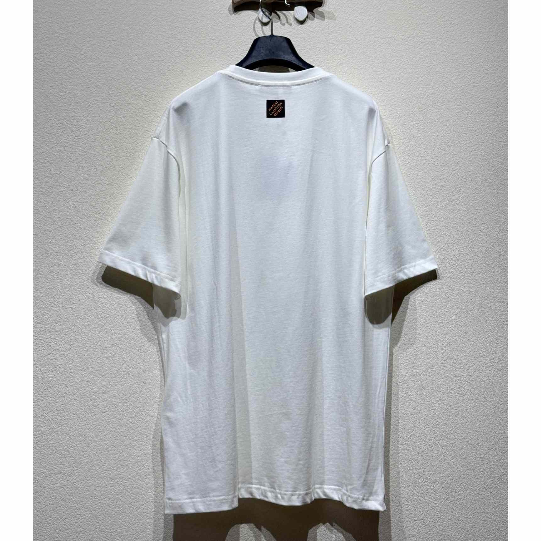 Louis Vuitton LV Vers Embellished Short-Sleeved T-Shirt  1AFR96 - EUR FASHION