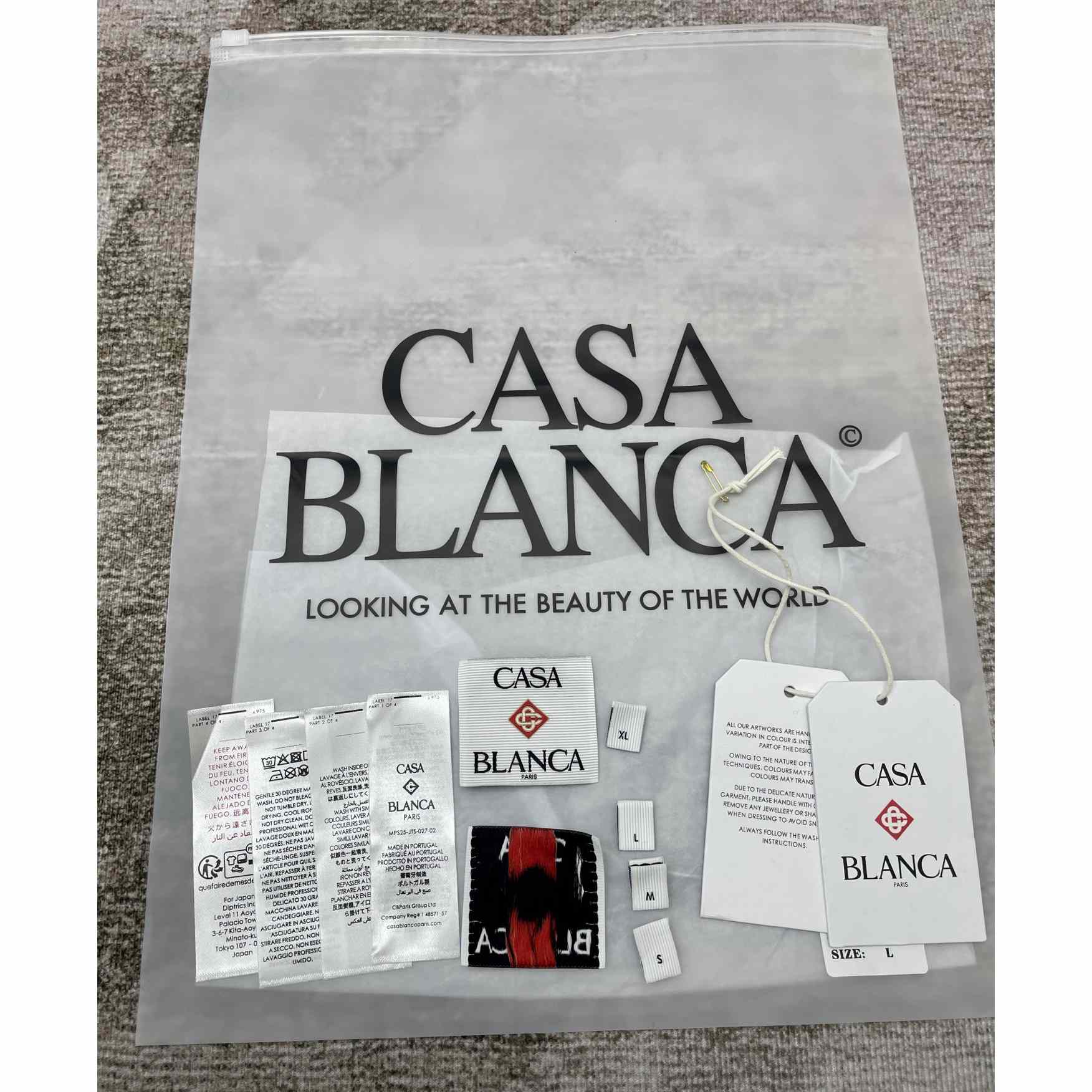 Casablanca Diamond Logo T-Shirt    C1003 - EUR FASHION