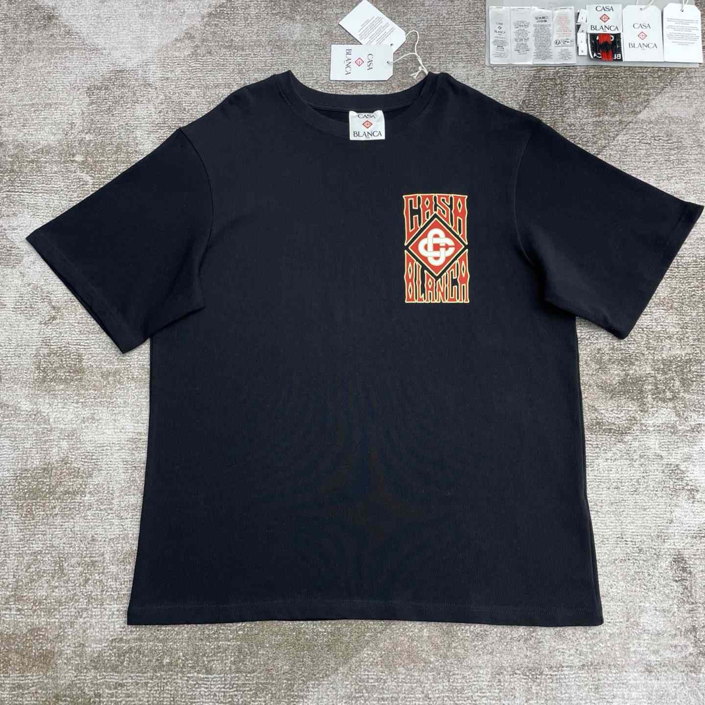 Casablanca Gothic Logo T-Shirt   C976 - EUR FASHION