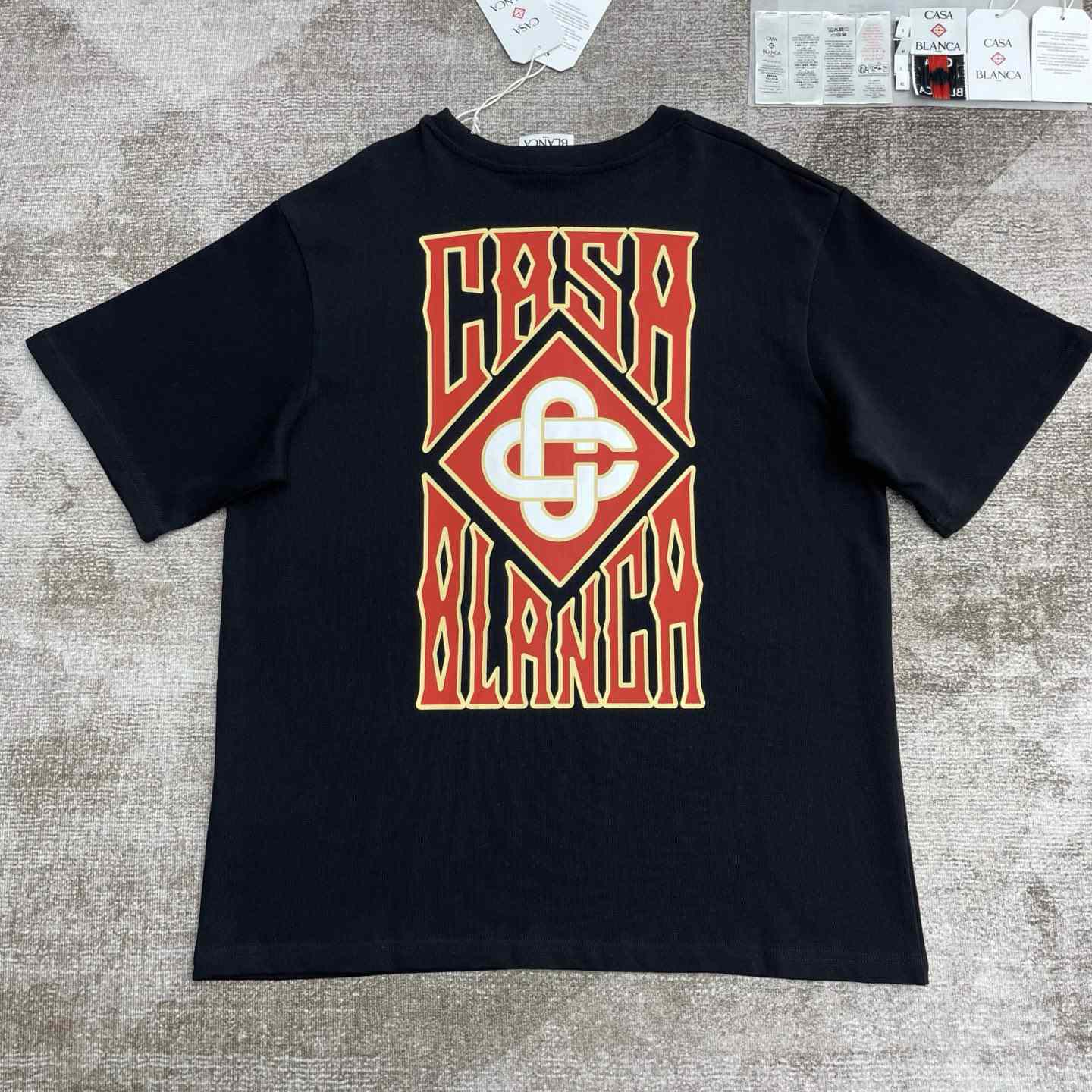Casablanca Gothic Logo T-Shirt   C976 - EUR FASHION