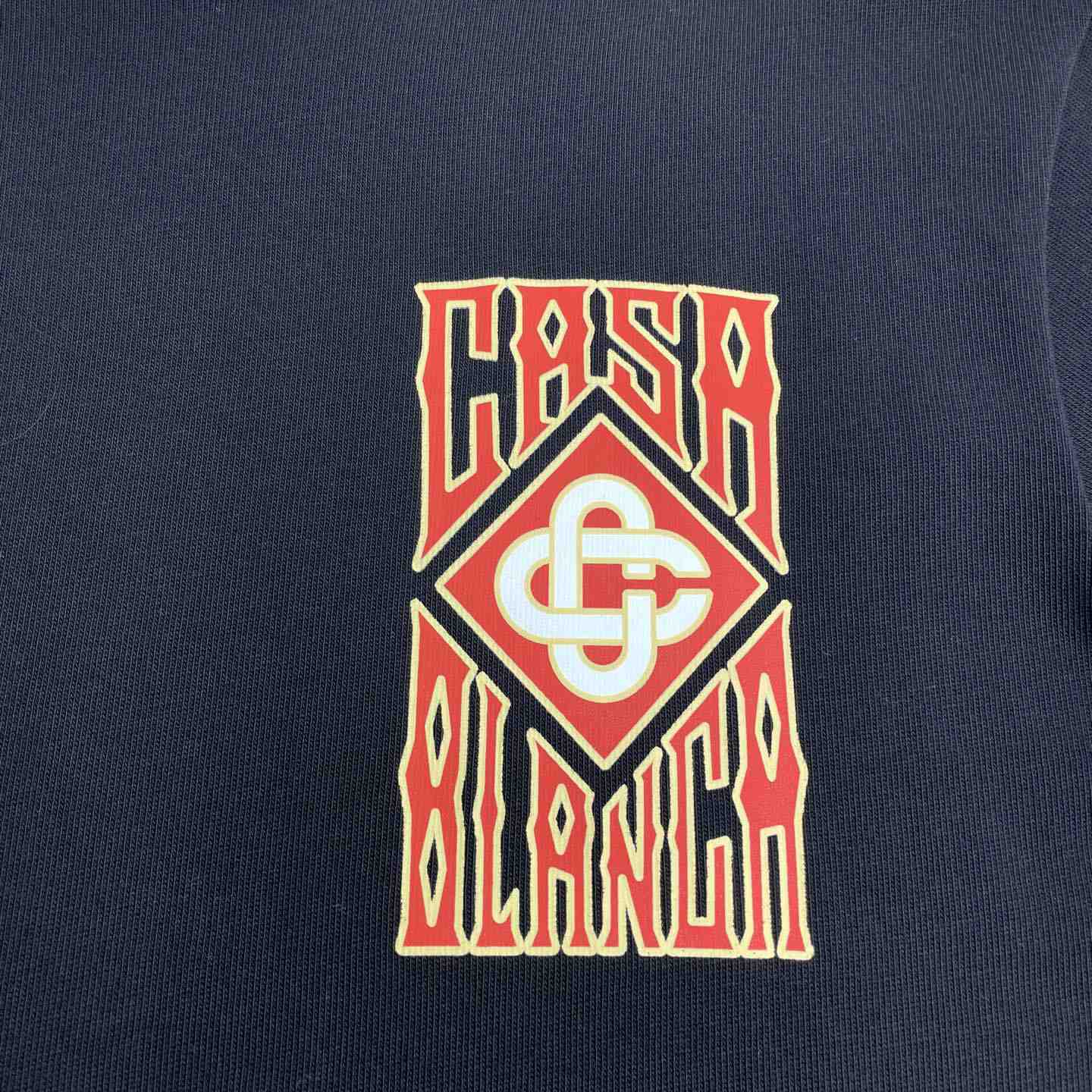 Casablanca Gothic Logo T-Shirt   C976 - EUR FASHION