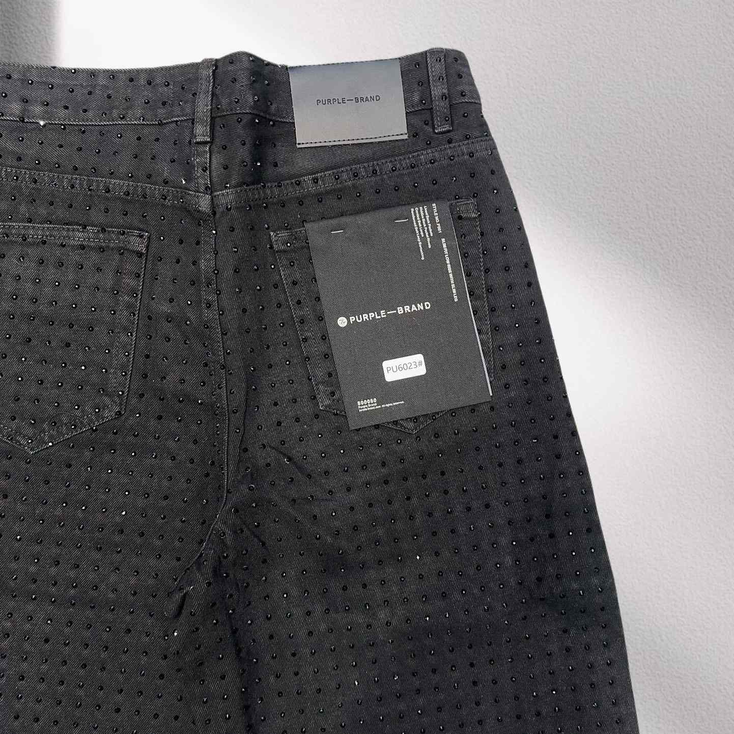 Purple-Brand Denim Shorts    6023 - EUR FASHION