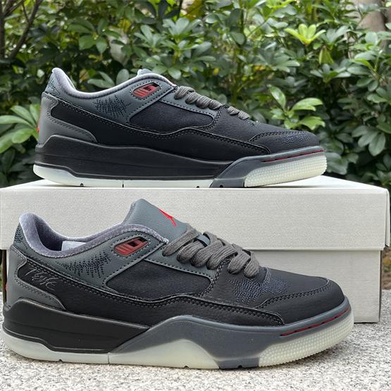 Who Decides War x Jordan Flight Court Sneakers      HQ2958-006 - EUR FASHION