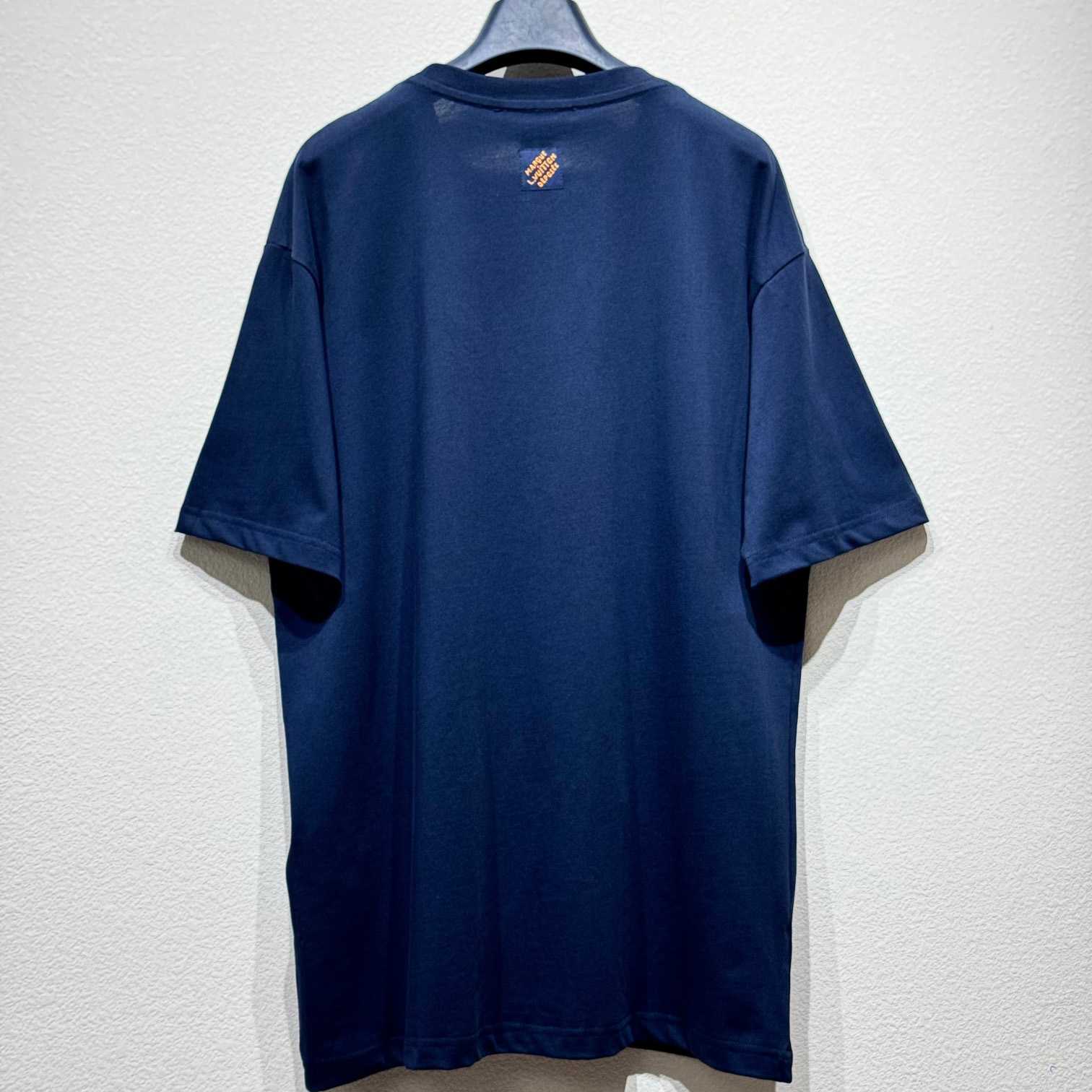 Louis Vuitton LV Vers Embellished Short-Sleeved T-Shirt  1AGHXO - EUR FASHION